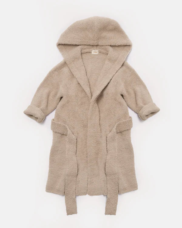 7AM Enfant Fuzzy Robe - Pecan