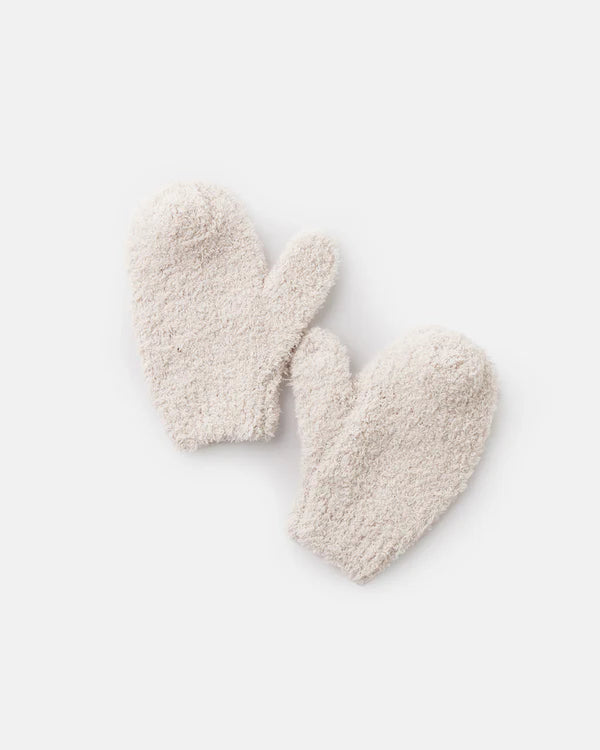 7AM Enfant Fuzzy Mittens - Ecru