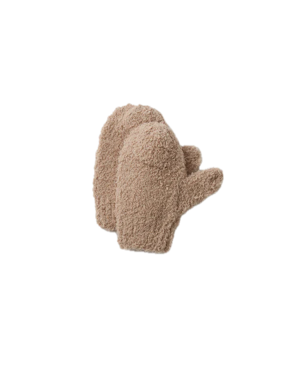 7AM Enfant Fuzzy Mittens - Pecan