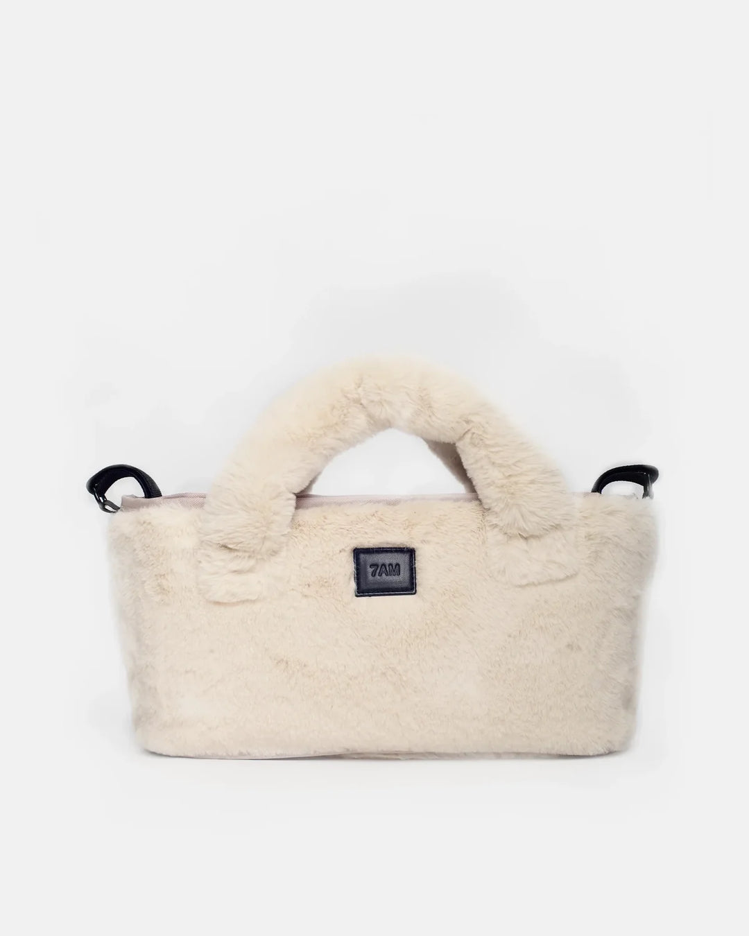 7AM Enfant Romy Stroller Organizer Ushuaia - Arctic White Fur