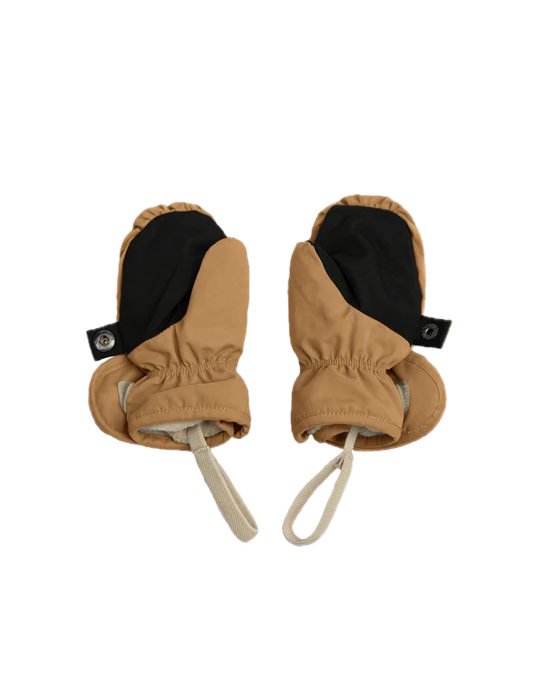 7AM Enfant Benji Plush Mittens - Cognac