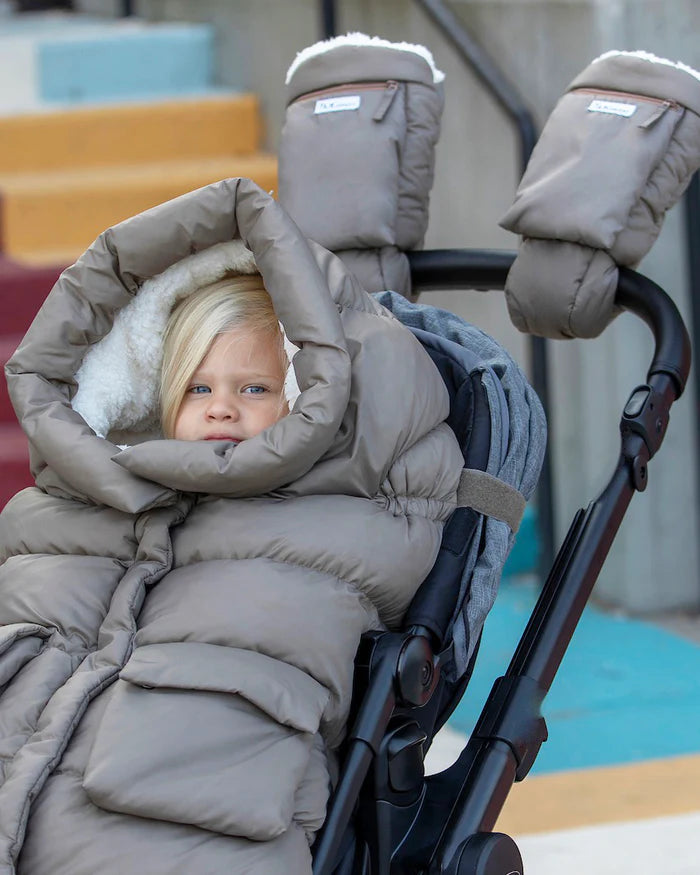 7AM Enfant Oslo Collection Warmmuffs Stroller Handmuffs - Chestnut