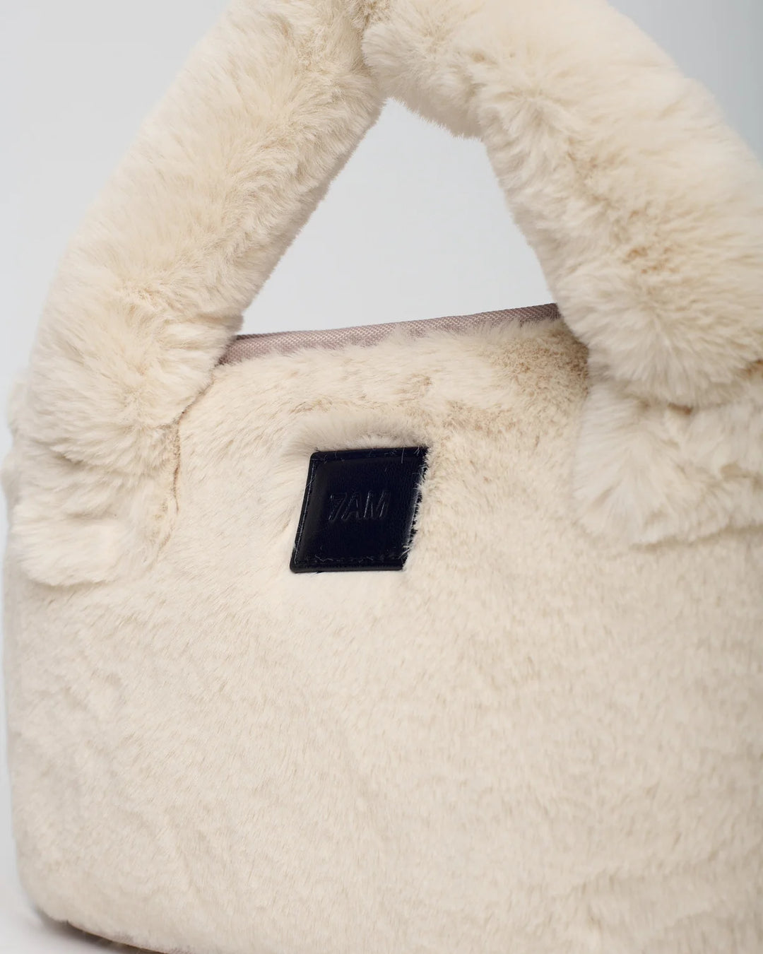 7AM Enfant Romy Stroller Organizer Ushuaia - Arctic White Fur