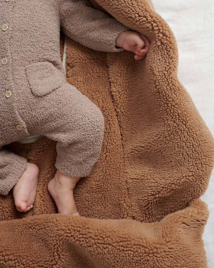 7AM Enfant Nido Benji Car Seat & Bassinet Wrap - Oat, Cacao