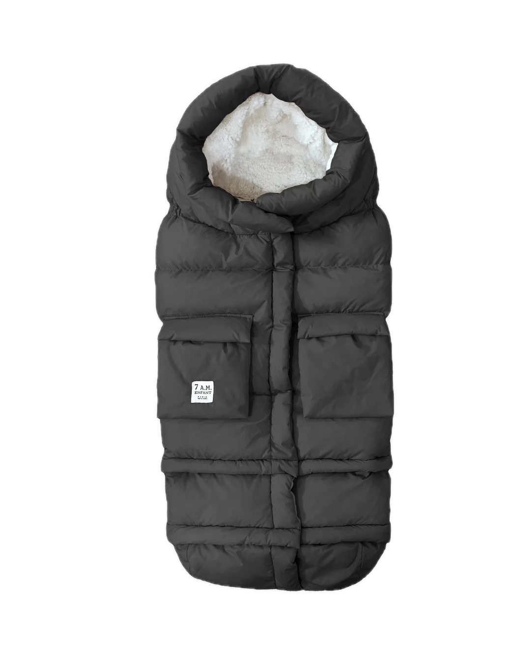 7AM Enfant Blanket 212 Evolution Oslo Cloud - Black Oslo/Plush