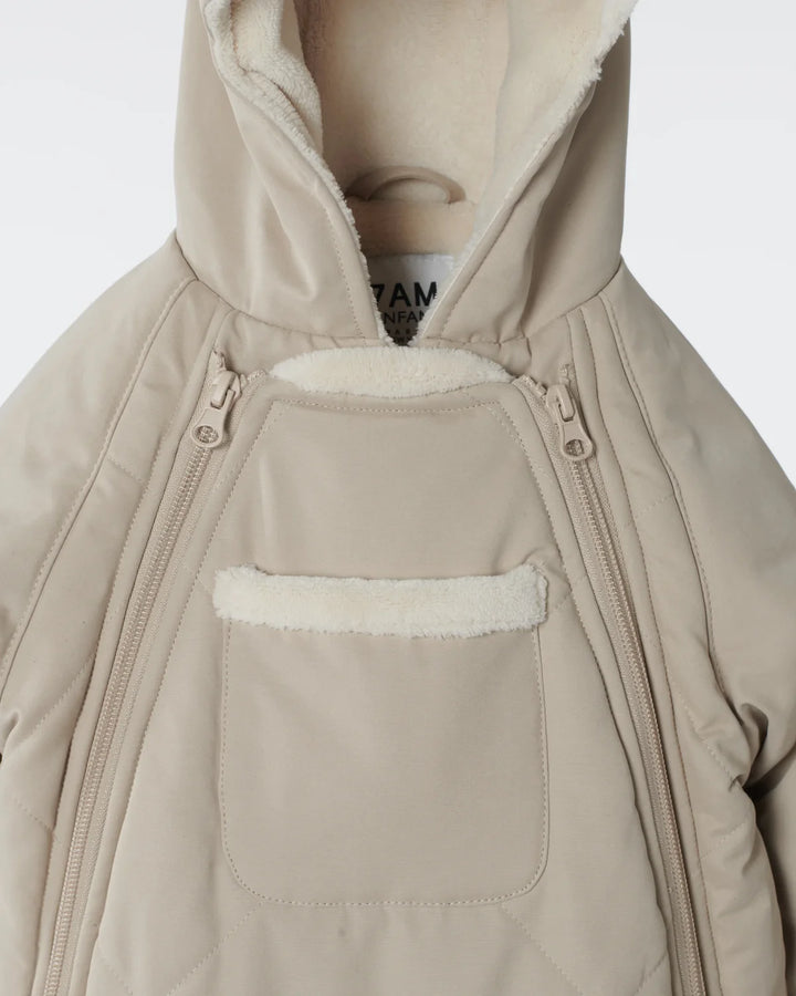 7AM Enfant Benji Plush Snowsuit - Oat