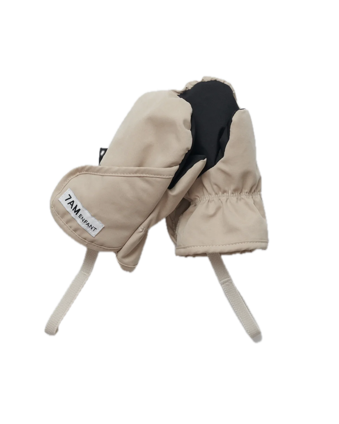 7AM Enfant Benji Plush Mittens - Oat