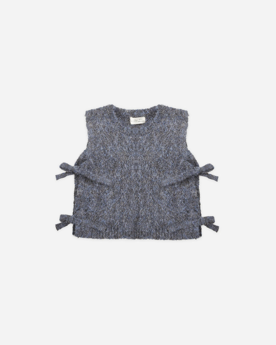 Rylee + Cru Bow Sweater Vest - Midnight