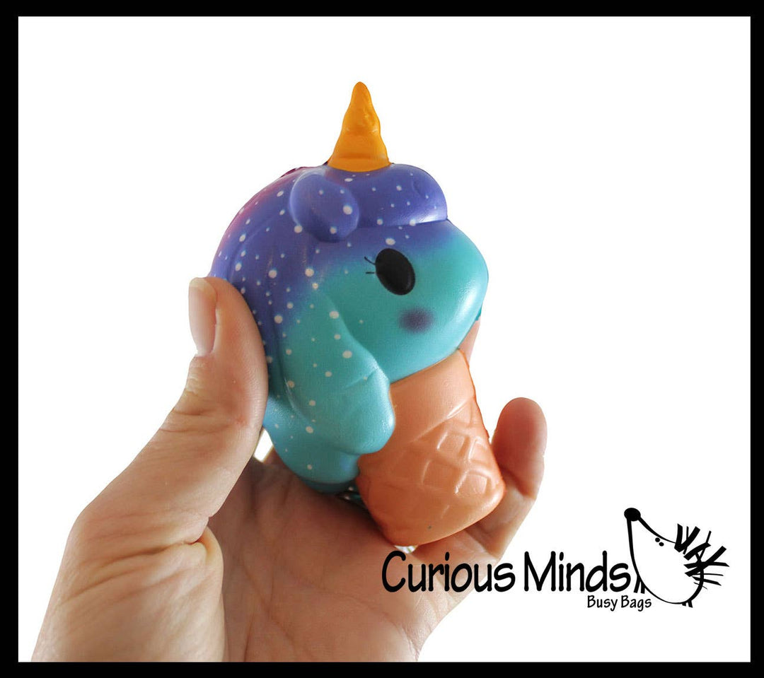 Curious Minds Toys Unicorn Ice Cream Cone Squishy