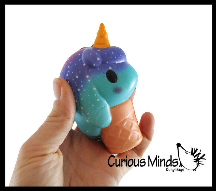 Curious Minds Toys Unicorn Ice Cream Cone Squishy