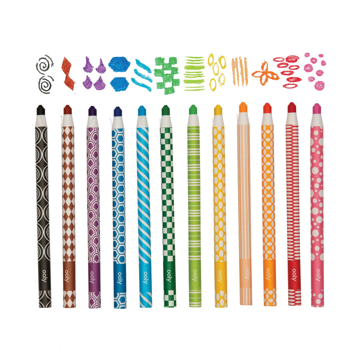 Ooly Color Appeel Crayon Sticks (Set of 12)
