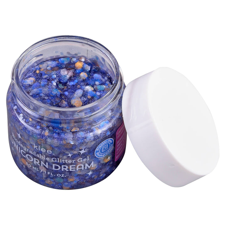 Klee Kids Biodegradable Glitter Gel,  1 oz - Unicorn Dream