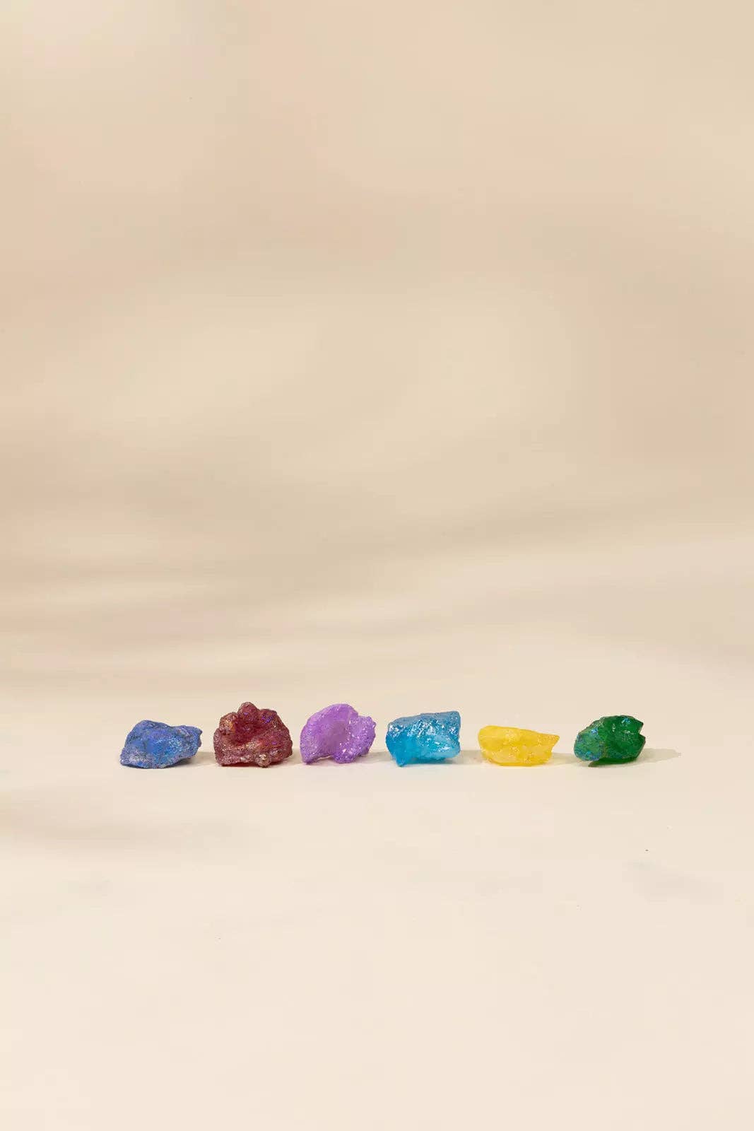 Coco Village Set of 6 collectible Minerals - Geodes & Points