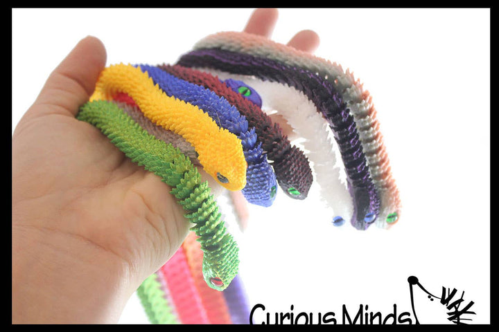 Curious Minds Toys 3D Printed Large 12" Snake Wiggle Articulated Jointed Motion