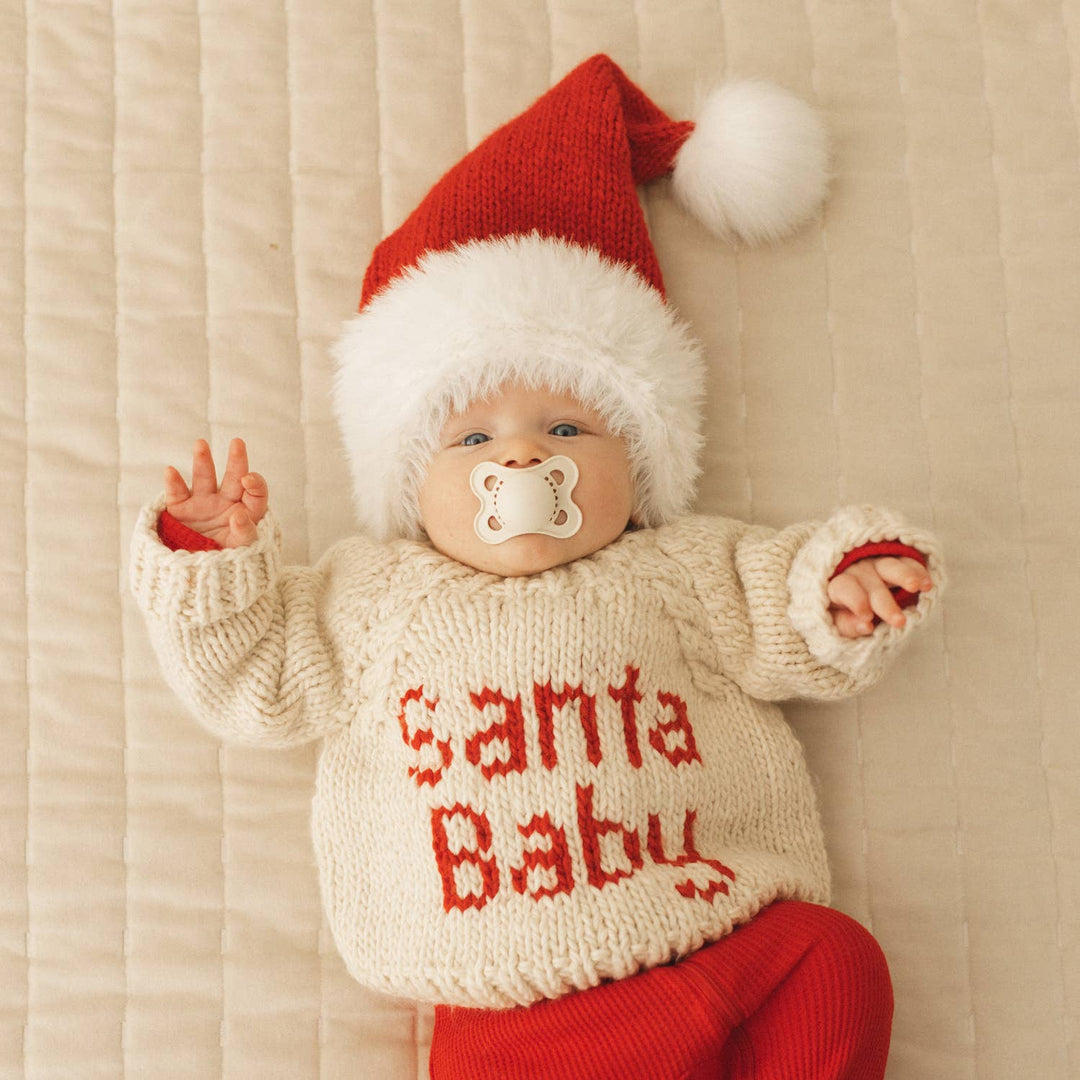Huggalugs Santa Baby Crew Neck Sweater Baby & Toddler