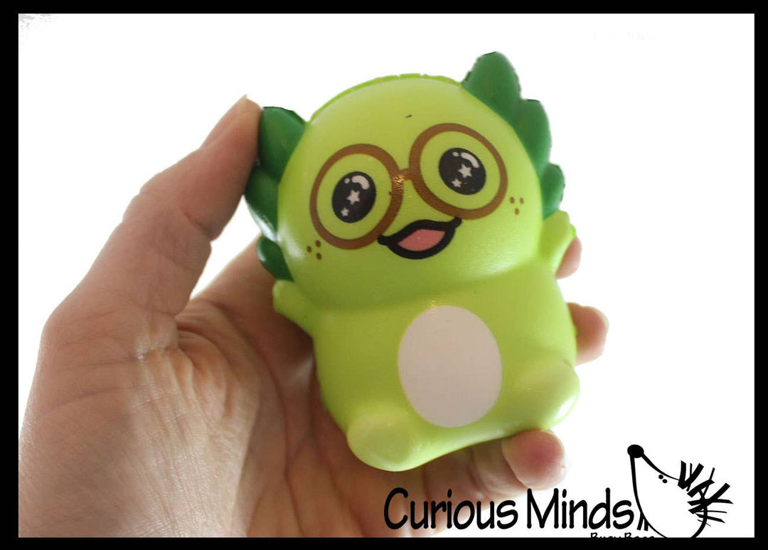 Curious Minds Toys Axolotl Slow Rise Squishy Toys