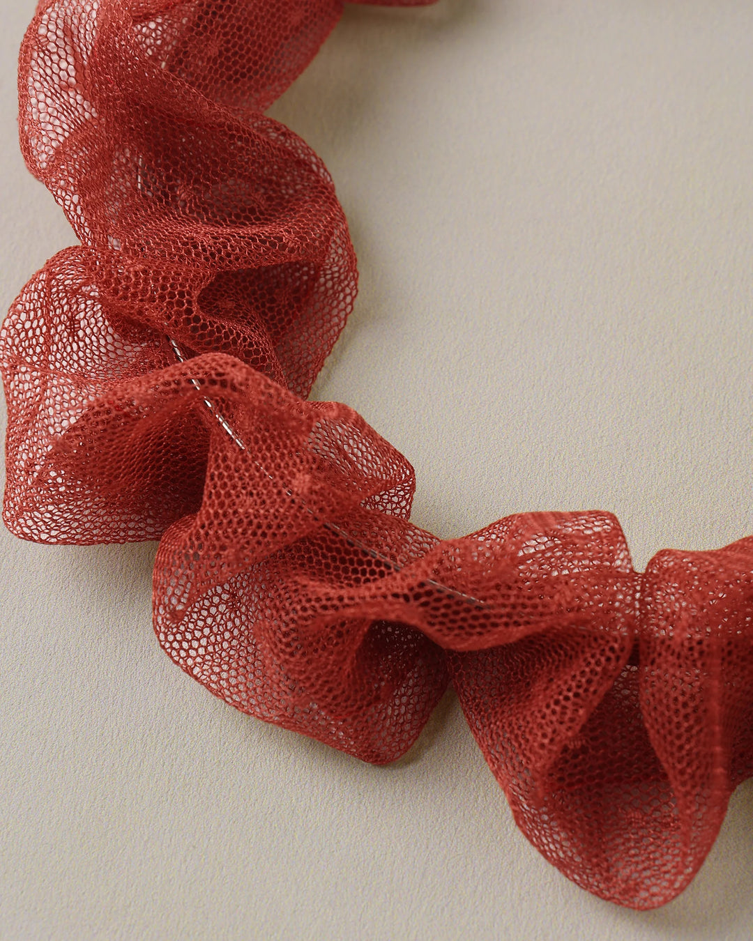 Noralee Gathered Headband - Ruby