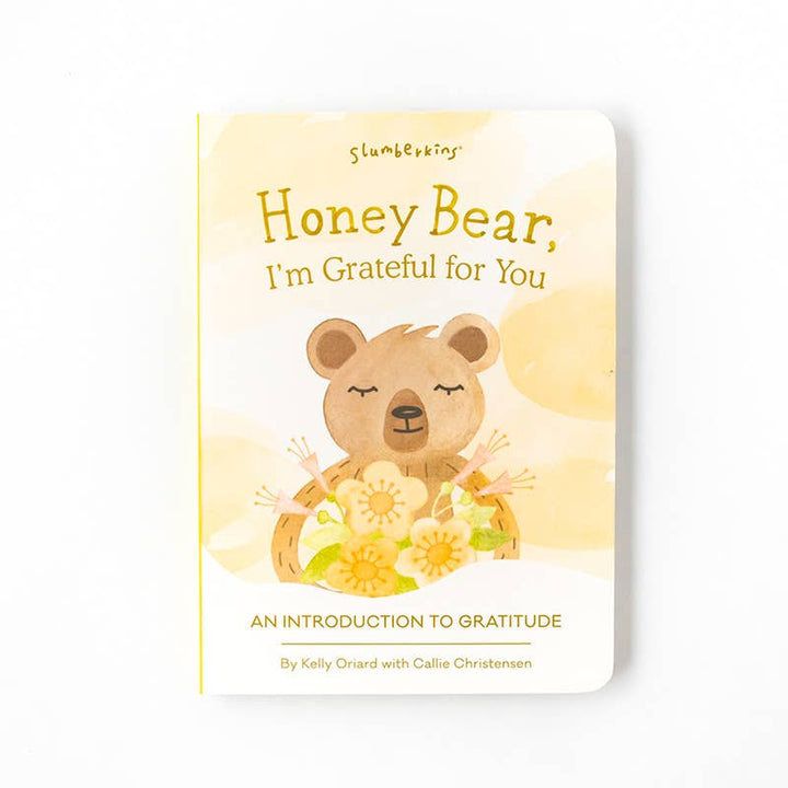 Slumberkins Honey Bear's Gratitude Plush Set - 2 Books