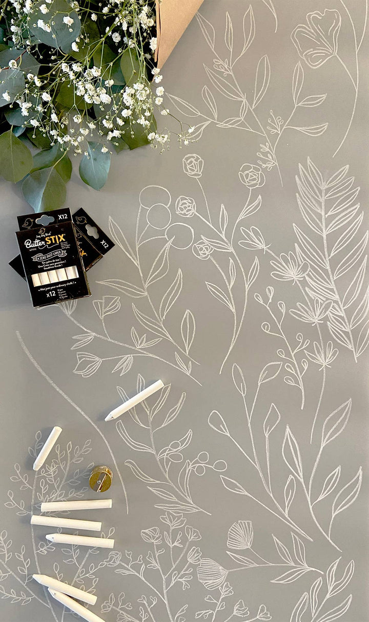 Jaq Jaq Bird ButterStix® Dustless Cream Chalk,Christmas Stocking Stuffer