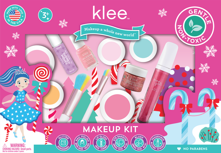 Klee Kids Dream Comes Yule - Holiday Festive Makeup Kit