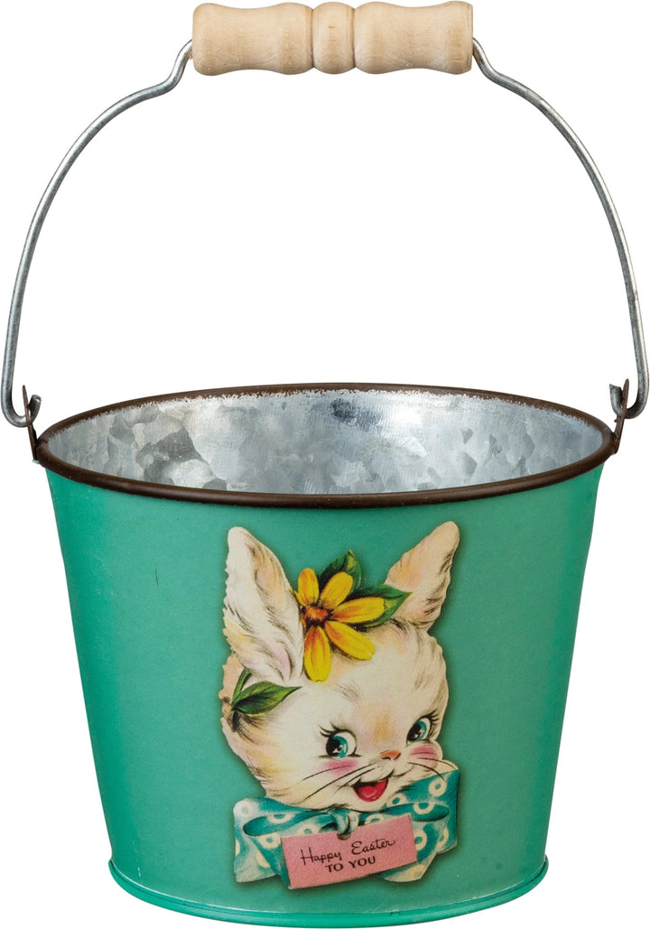 Small Vintage Spring Bucket