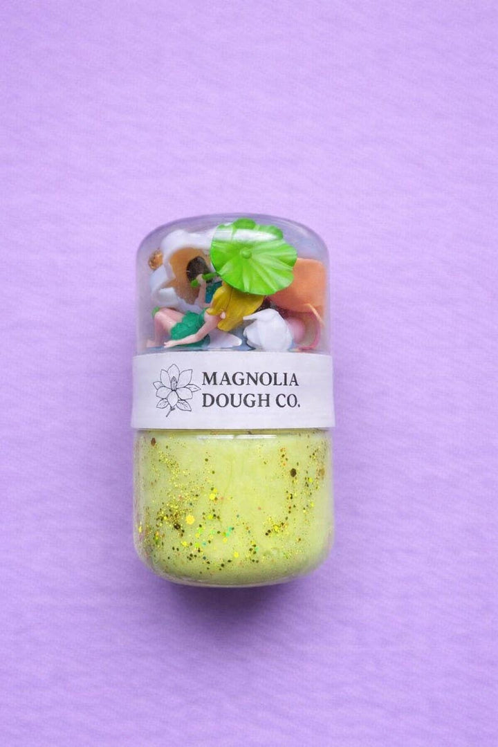 Magnolia Dough Co. Sensory Play Jar - Fairy Garden