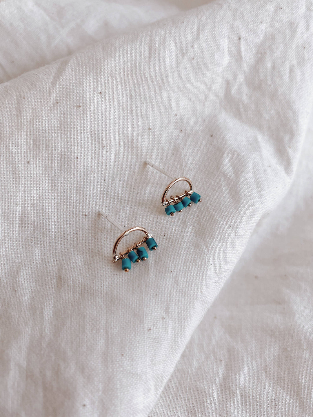 Milk Moon Sunrise Studs
