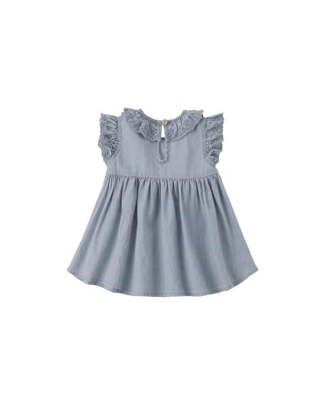 Quincy Mae Sophie Dress - Chambray
