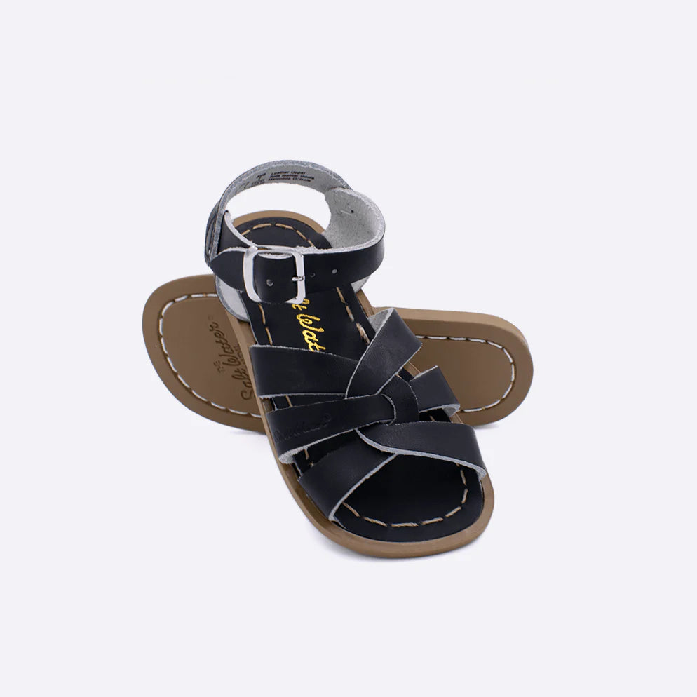 Hoy Shoes Salt Water Sandals - Original Black