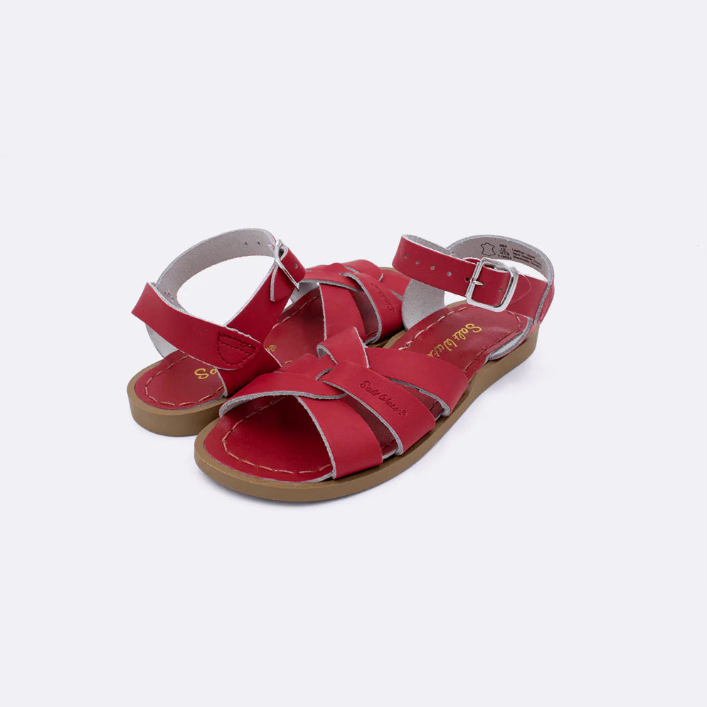 Hoy Shoes Salt Water Sadnals - Original Red