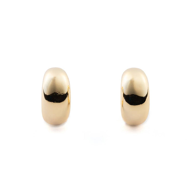 Bronwen Vintage Hoop Post Earrings