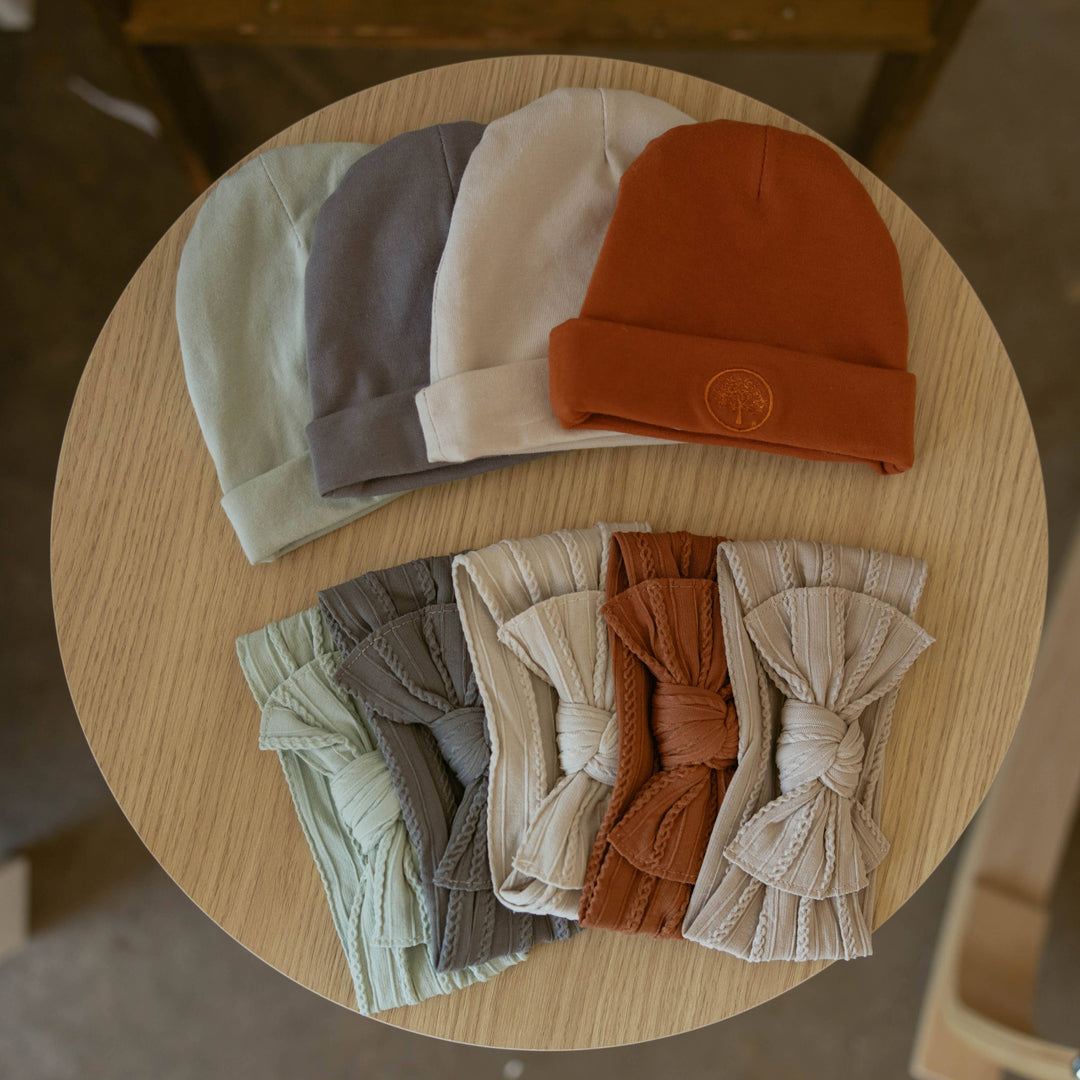Parker Baby Co. Cable Knit Knotted Headbands