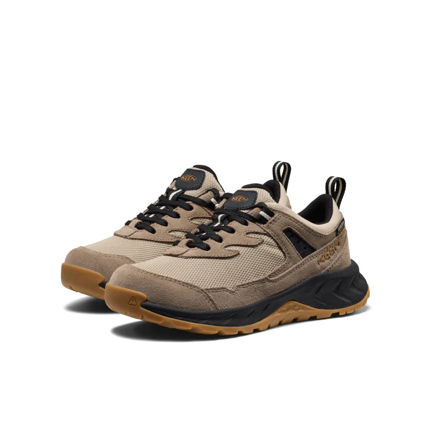 Keen Hightrail Waterproof Hiking Shoe - Brindle/Oak Buff
