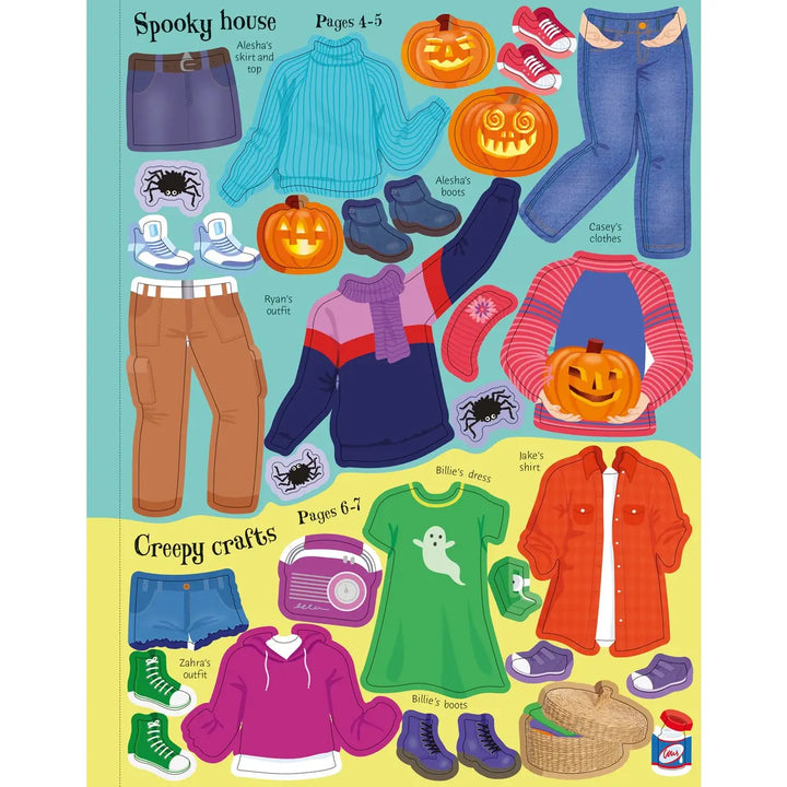 Usborne Sticker Dolly Dressing Trick or Treat