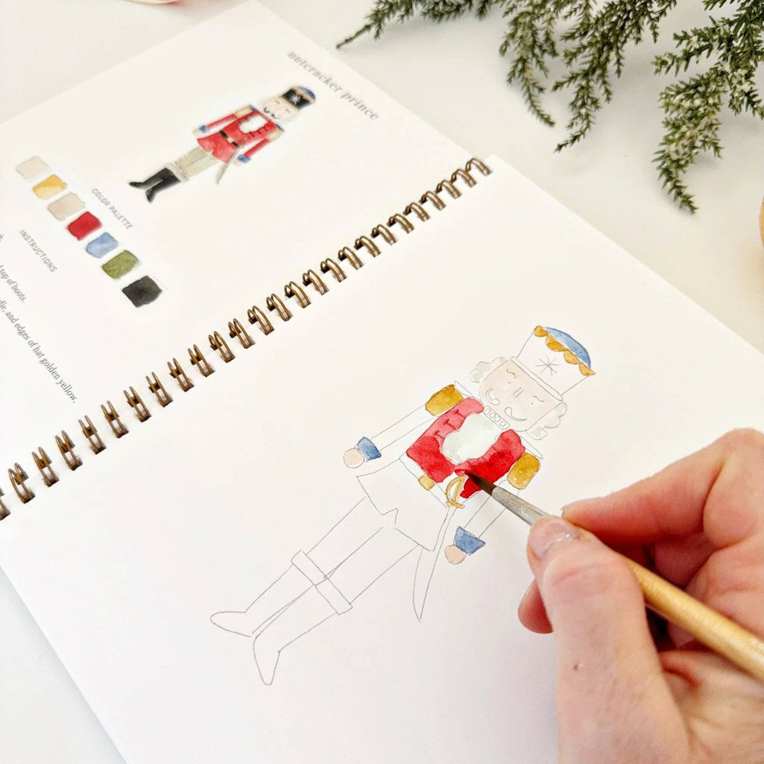 Emily Lex Studio Nutcracker Watercolor Workbook