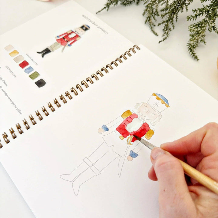 Emily Lex Studio Nutcracker Watercolor Workbook