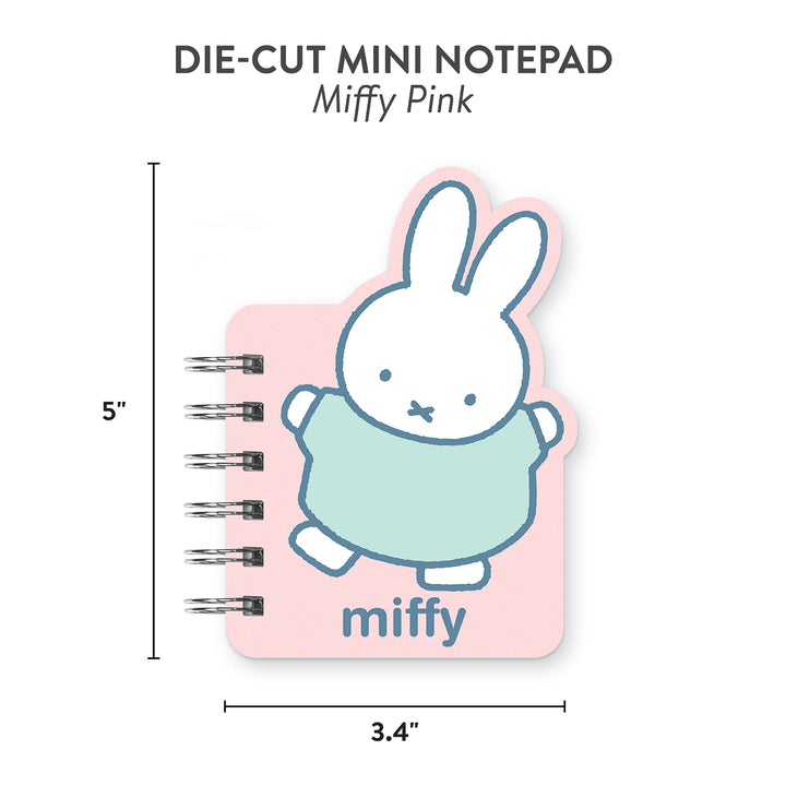Studio Oh! Miffy Pink Die-Cut Mini Notepad