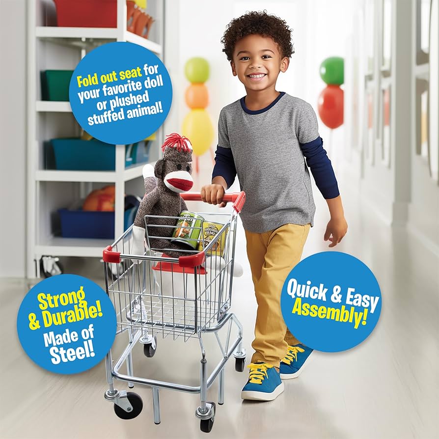 Schylling Little Shopper Shopping Cart