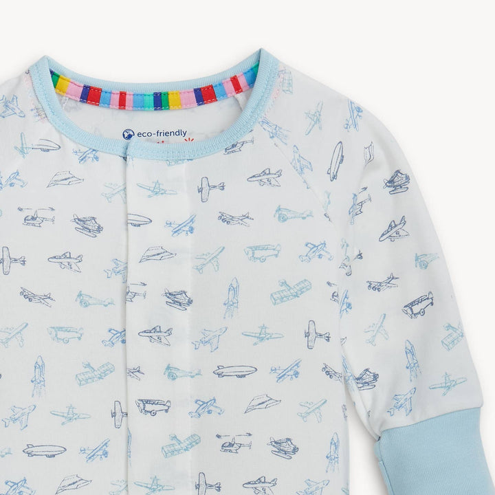 Magnetic Me Convertible Coverall - Airplanes