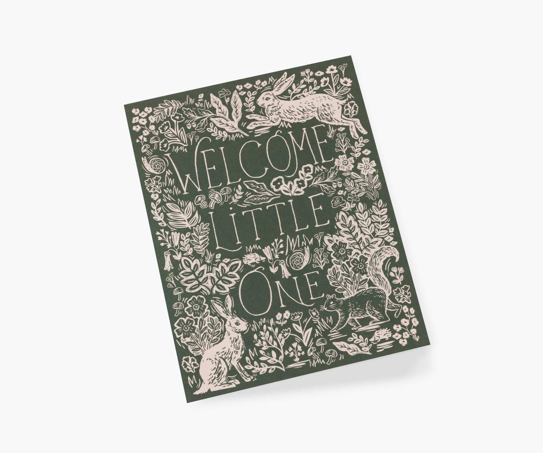 Rifle Paper Co Fable Baby Card