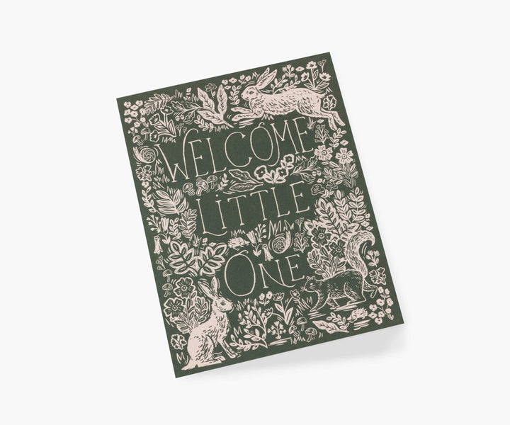 Rifle Paper Co Fable Baby Card