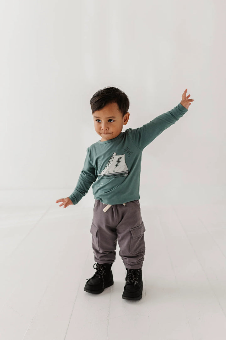 Babysprouts Cargo Pants - Tornado Grey
