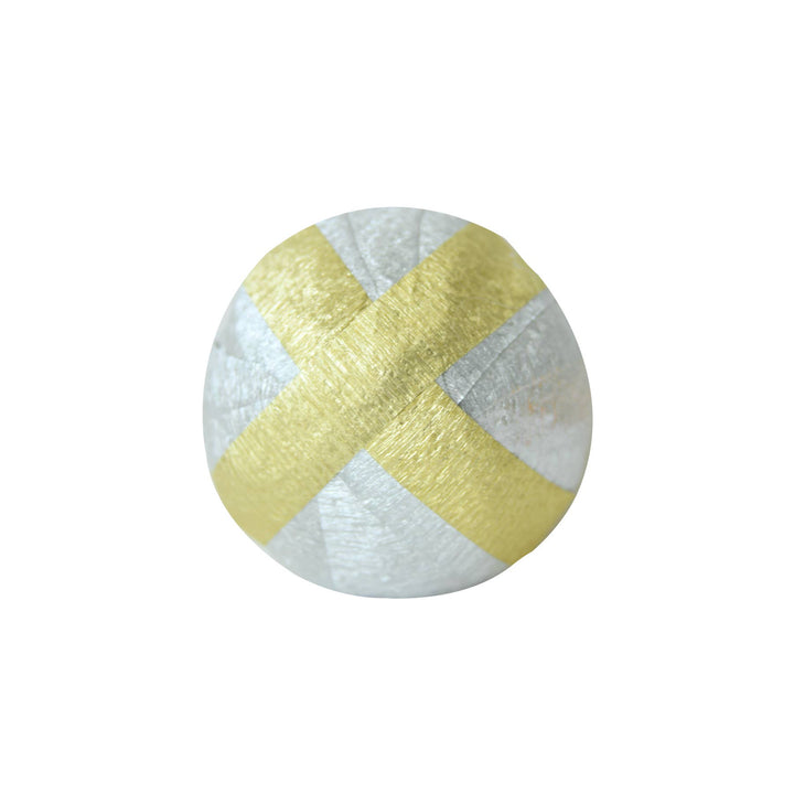TOPS Malibu Mini Surprise Ball - Christmas Gold Metallic Stripes