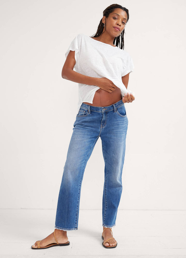 Hatch Collection The Heritage Boyfriend Maternity Jean