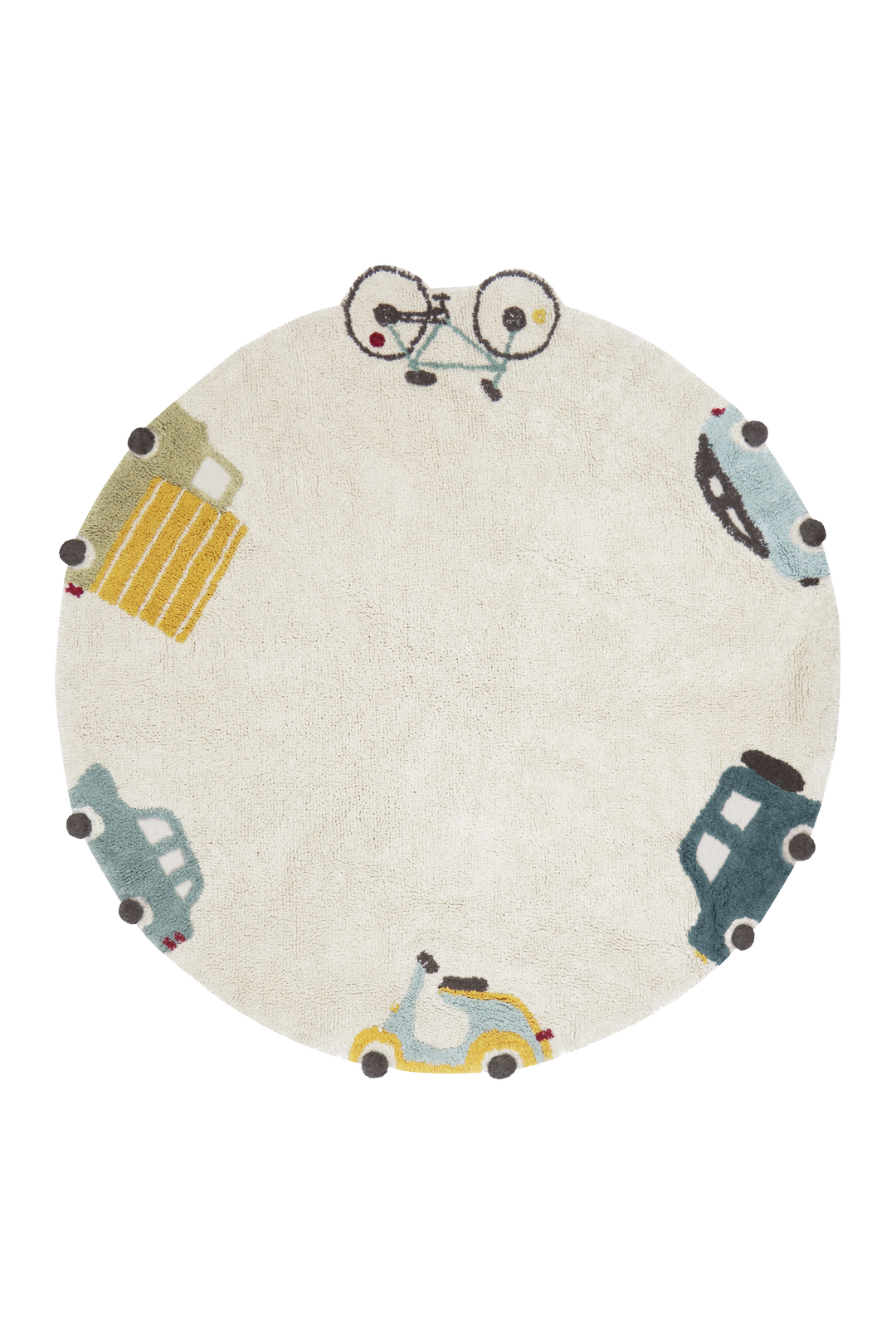 Lorena Canals Washable Rug - Wheels