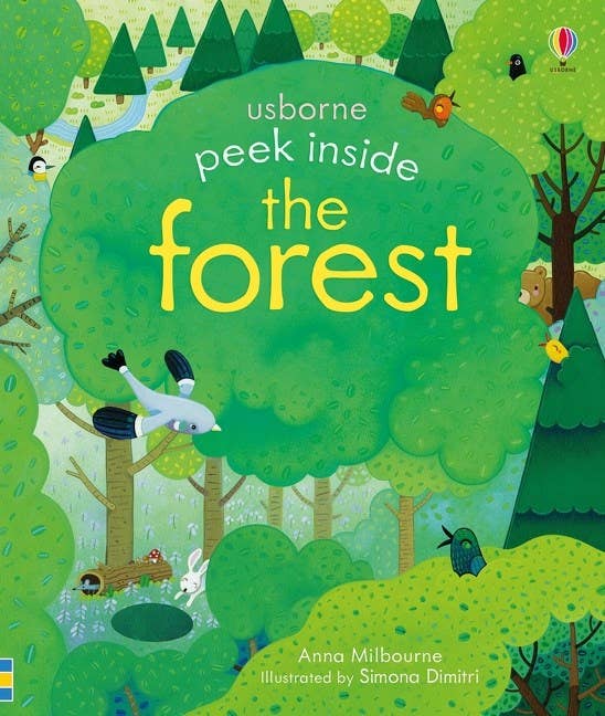 Peek Inside The Forest: Usborne