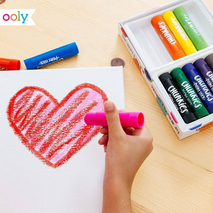 Ooly Chunkies Paint Sticks Original Pack (Set of 12)