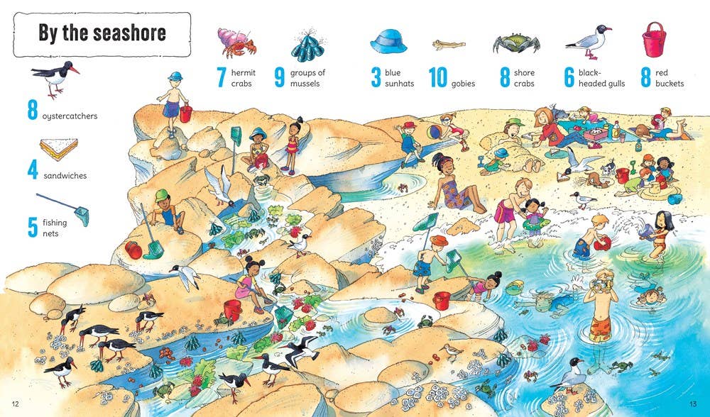 Usborne 1001 Things To Spot In The Sea