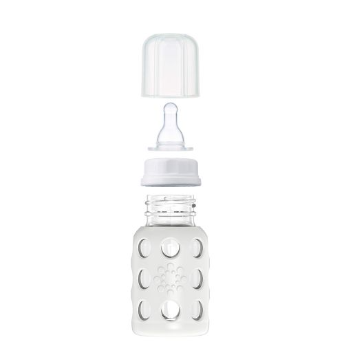 LifeFactory 4oz Glass Baby Bottle