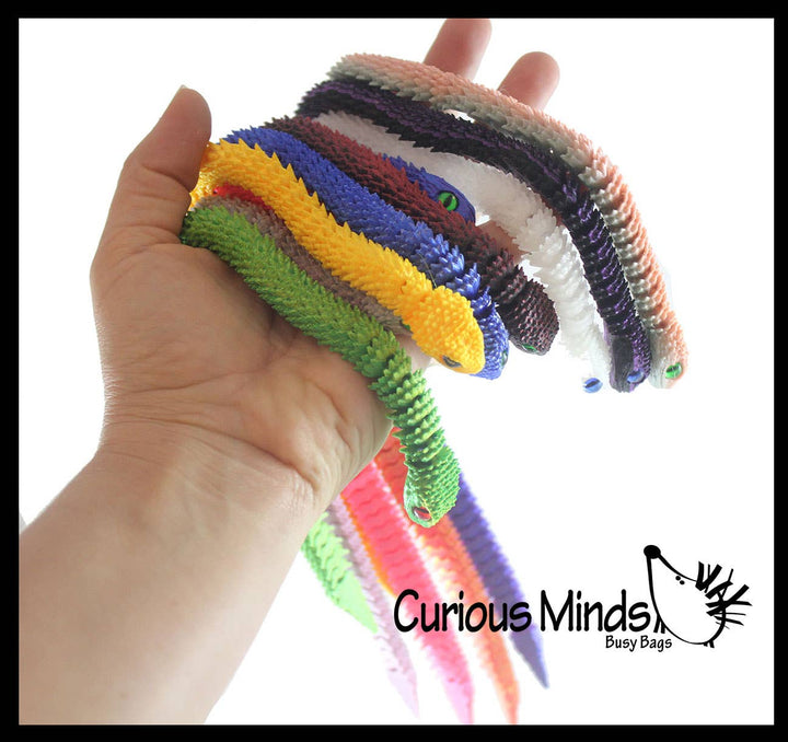 Curious Minds Toys 3D Printed Large 12" Snake Wiggle Articulated Jointed Motion